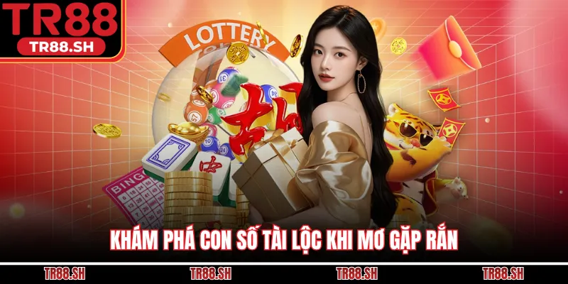 Khám phá con số tài lộc khi mơ gặp rắn