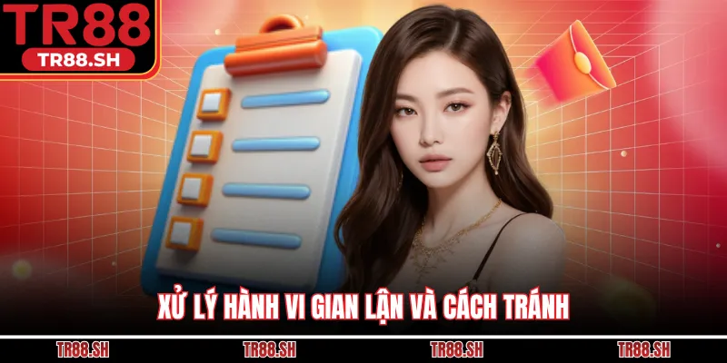 Xử lý hành vi gian lận và cách tránh